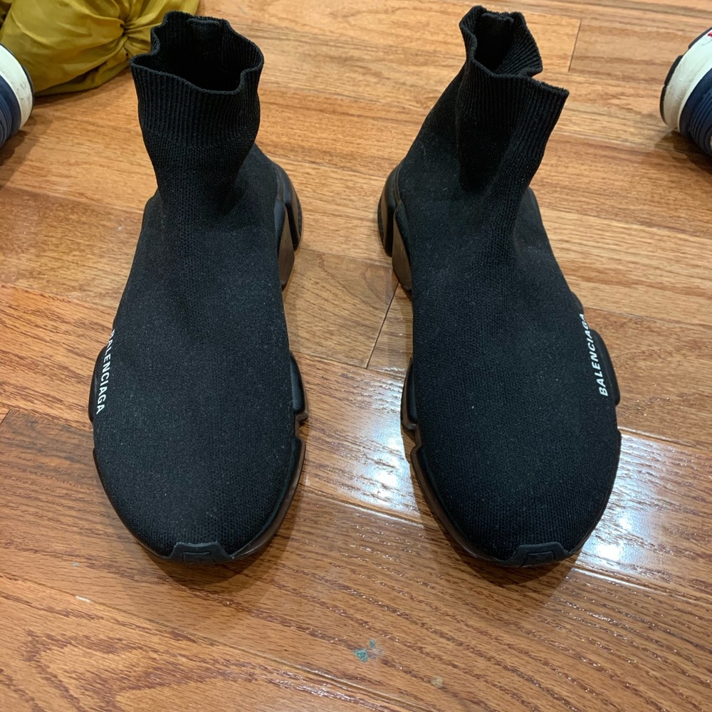 Balenciaga Black Speed Trainer Sock Sneakers